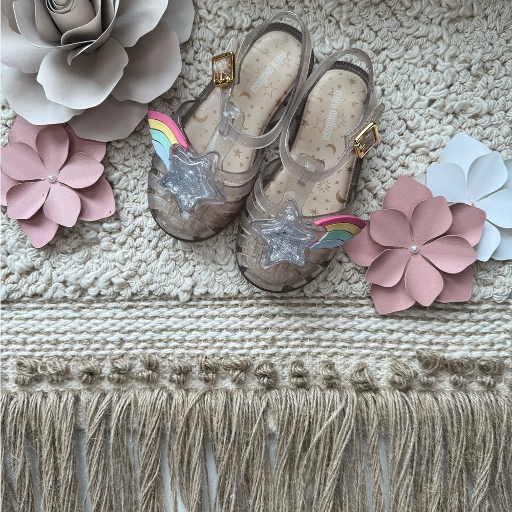 Mini Melissa Kids' Rainbow Star Shoes
